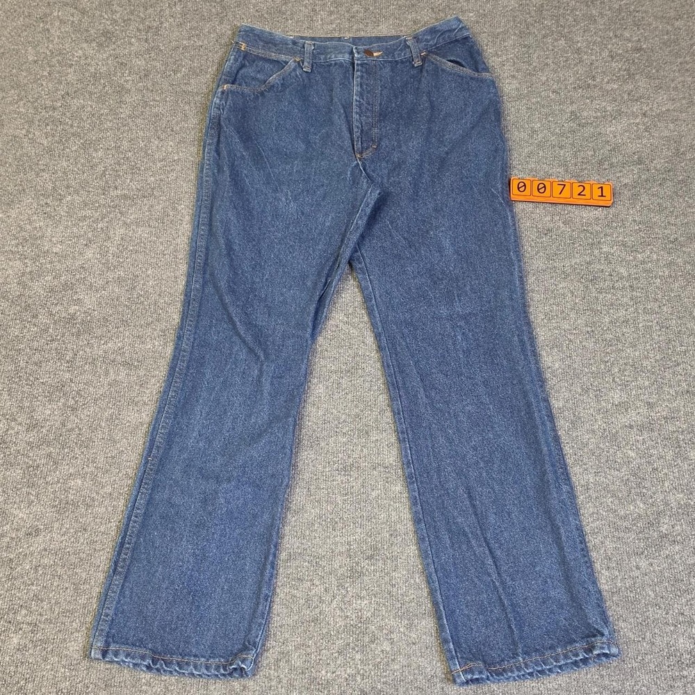 Big Ben Mens 34x32 Blue Cotton Jeans